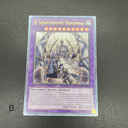 遊戯王　エルシャドール・シェキナーガ/レリーフ/ドイツ語/1st/EU版