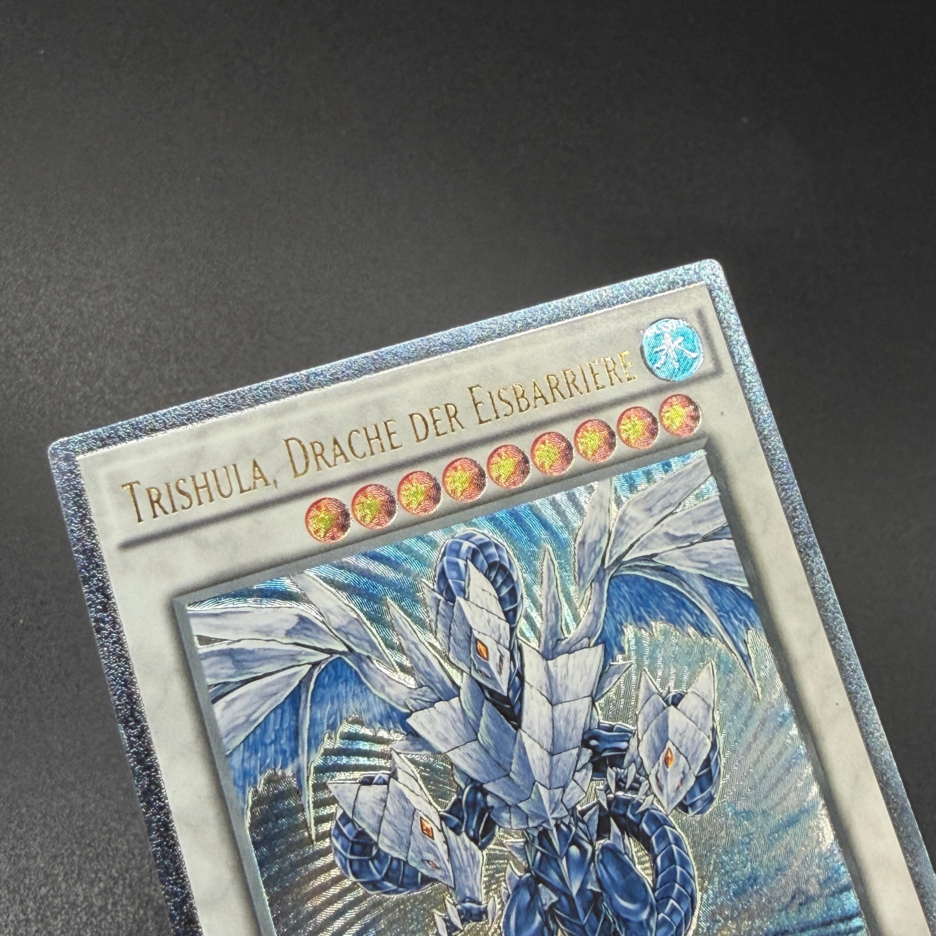 遊戯王 氷結界の龍 トリシューラ 米版レリーフ 遊戯王 英語版 氷結界の龍トリシューラ レリーフ 海外版 1枚の通販