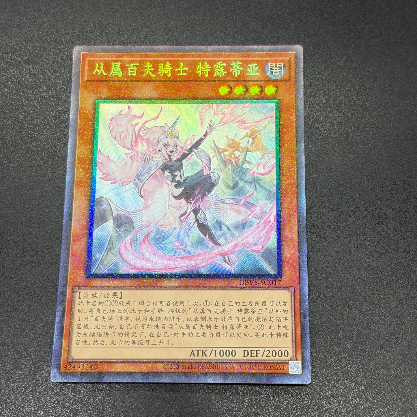 遊戯王　従騎士トゥルーデア/コレクターズ/中国語