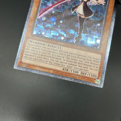 遊戯王　閃刀姫−レイ/レリーフ/英語/EU版