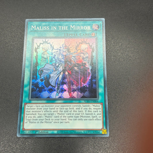 遊戯王　Ｍ∀ＬＩＣＥ ＩＮ ＴＨＥ ＭＩＲＲＯＲ/スーパー/1st/英語
