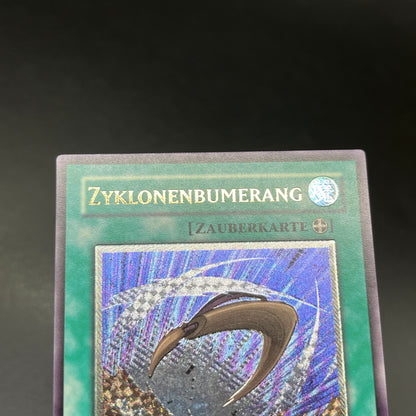 遊戯王　サイクロン・ブーメラン/レリーフ/ドイツ語/EU版