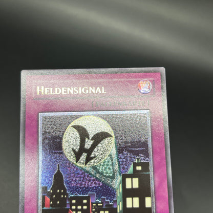 遊戯王　ヒーロー・シグナル/レリーフ/ドイツ語/1st/EU版