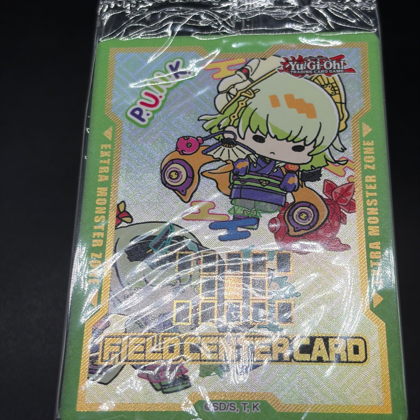 遊戯王　フィールドセンターカード　PUNK/レリーフ/英語/EU版