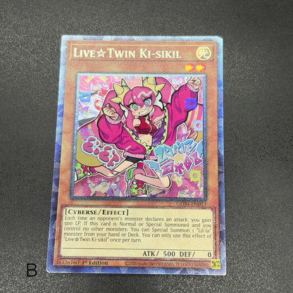 遊戯王　Ｌｉｖｅ☆Ｔｗｉｎ キスキル/コレクターズレア/英語/1st/北米版