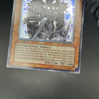 遊戯王　暗黒界の軍神 シルバ/レリーフ/ドイツ語/1st/EU版