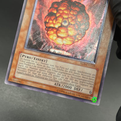 遊戯王　爆炎集合体 ガイヤ・ソウル/レリーフ/ドイツ/EU版