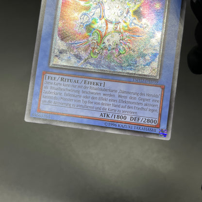 遊戯王　神光の宣告者/レリーフ/ドイツ/EU版