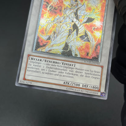 遊戯王　エクスプローシブ・マジシャン/レリーフ/ドイツ/EU版