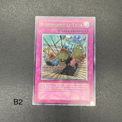 遊戯王　お家おとりつぶし/レリーフ/イタリア/1st/EU版