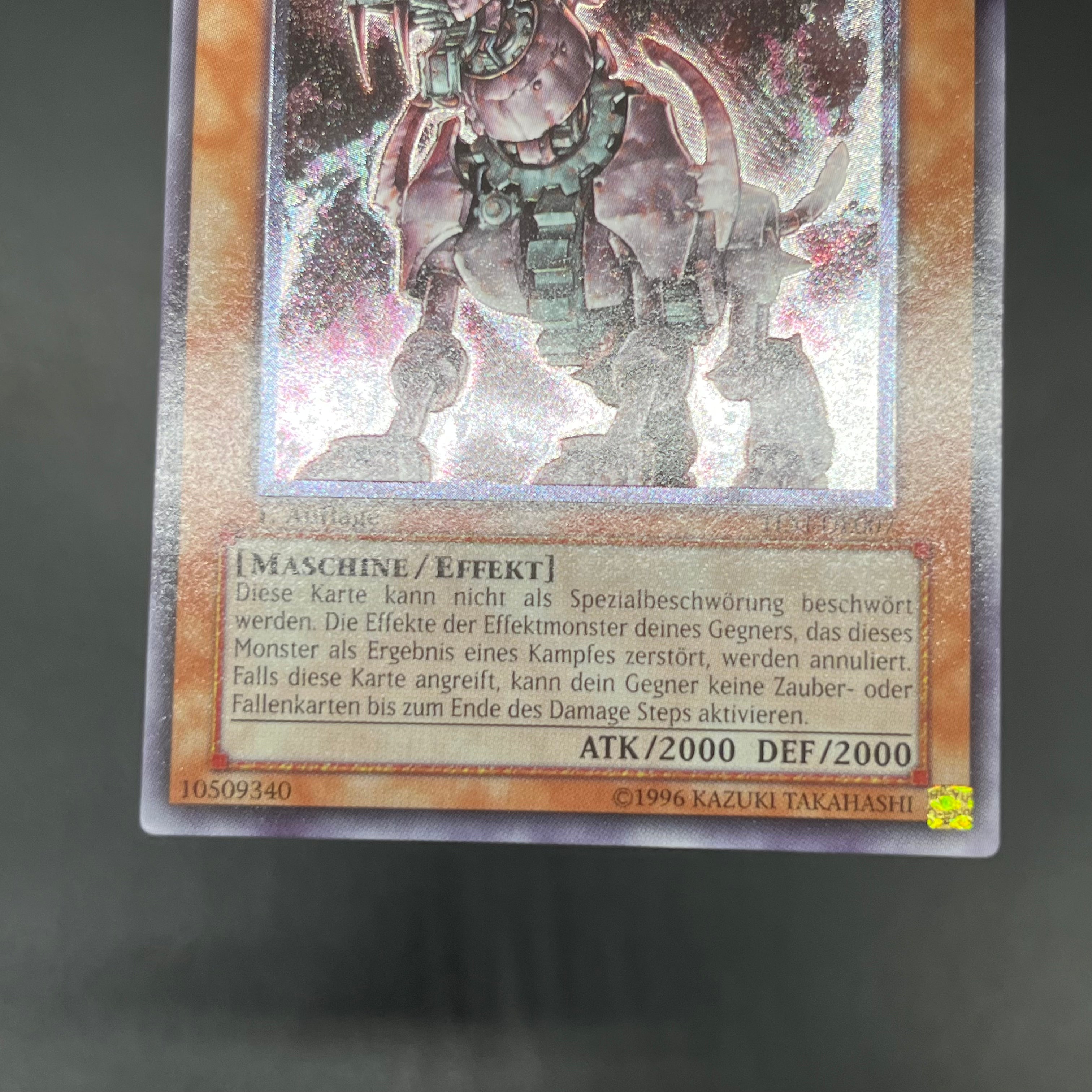 遊戯王 古代の機械獣/レリーフ/ドイツ語/1st/EU版 – カードショップ