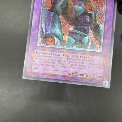 遊戯王　Ｅ−ＨＥＲＯ ライトニング・ゴーレム/レリーフ/ドイツ語/EU版