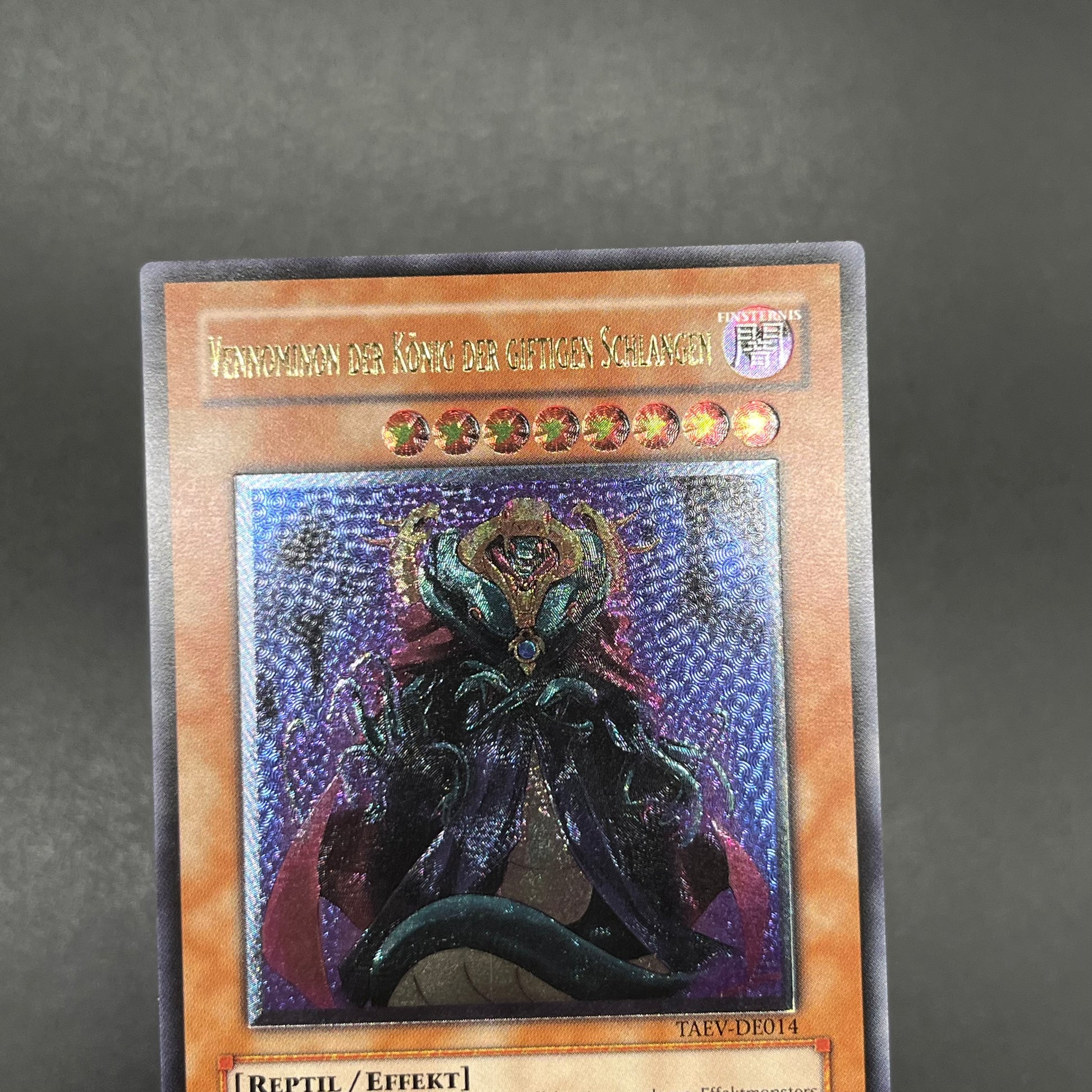 秘蔵 エラー 毒蛇神ヴェノミナーガ 遊戯王 EU ドイツ語 1st 秘蔵 エラー 毒蛇神ヴェノミナーガ 遊戯王 EU ドイツ語 1st