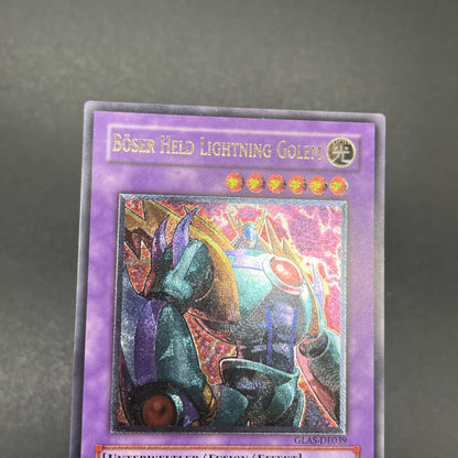 遊戯王　Ｅ−ＨＥＲＯ ライトニング・ゴーレム/レリーフ/ドイツ語/EU版