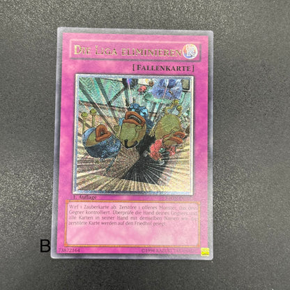 遊戯王　お家おとりつぶし/レリーフ/ドイツ語/1st/EU版