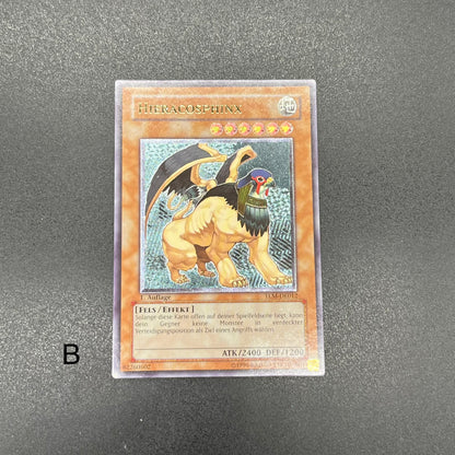 遊戯王　ヒエラコスフィンクス/レリーフ/ドイツ語/1st/EU版