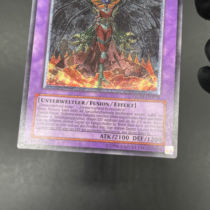 遊戯王　Ｅ－ＨＥＲＯ インフェルノ・ウィング/レリーフ/ドイツ/EU版