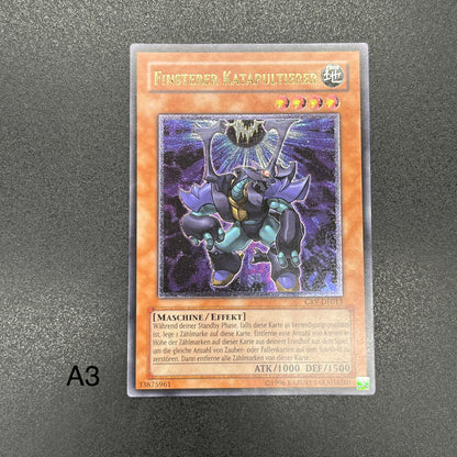 遊戯王　ダーク・カタパルター/レリーフ/ドイツ語/EU版