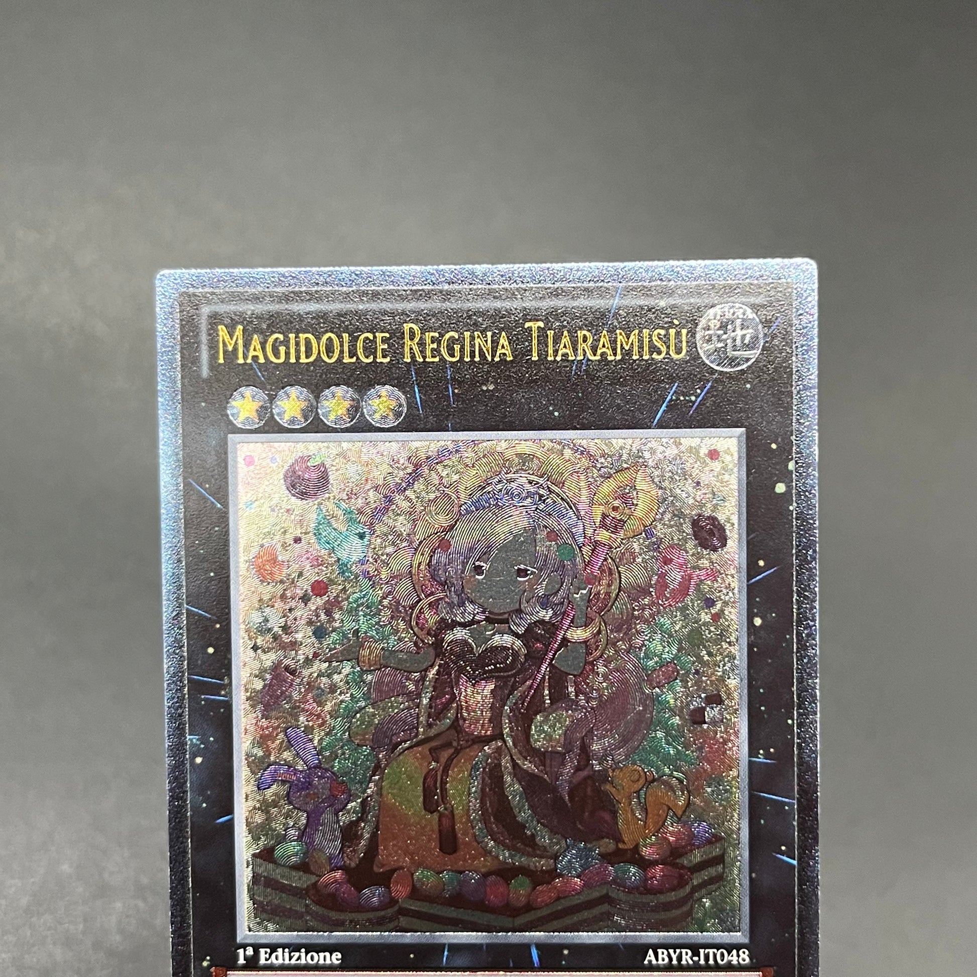 遊戯王 クイーンマドルチェ・ティアラミス/レリーフ/イタリア語/1st/EU 遊戯王 クイーンマドルチェ・ティアラミス/レリーフ/イタリア語/1st/EU
