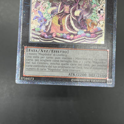 遊戯王　クイーンマドルチェ・ティアラミス/レリーフ/イタリア語/EU版