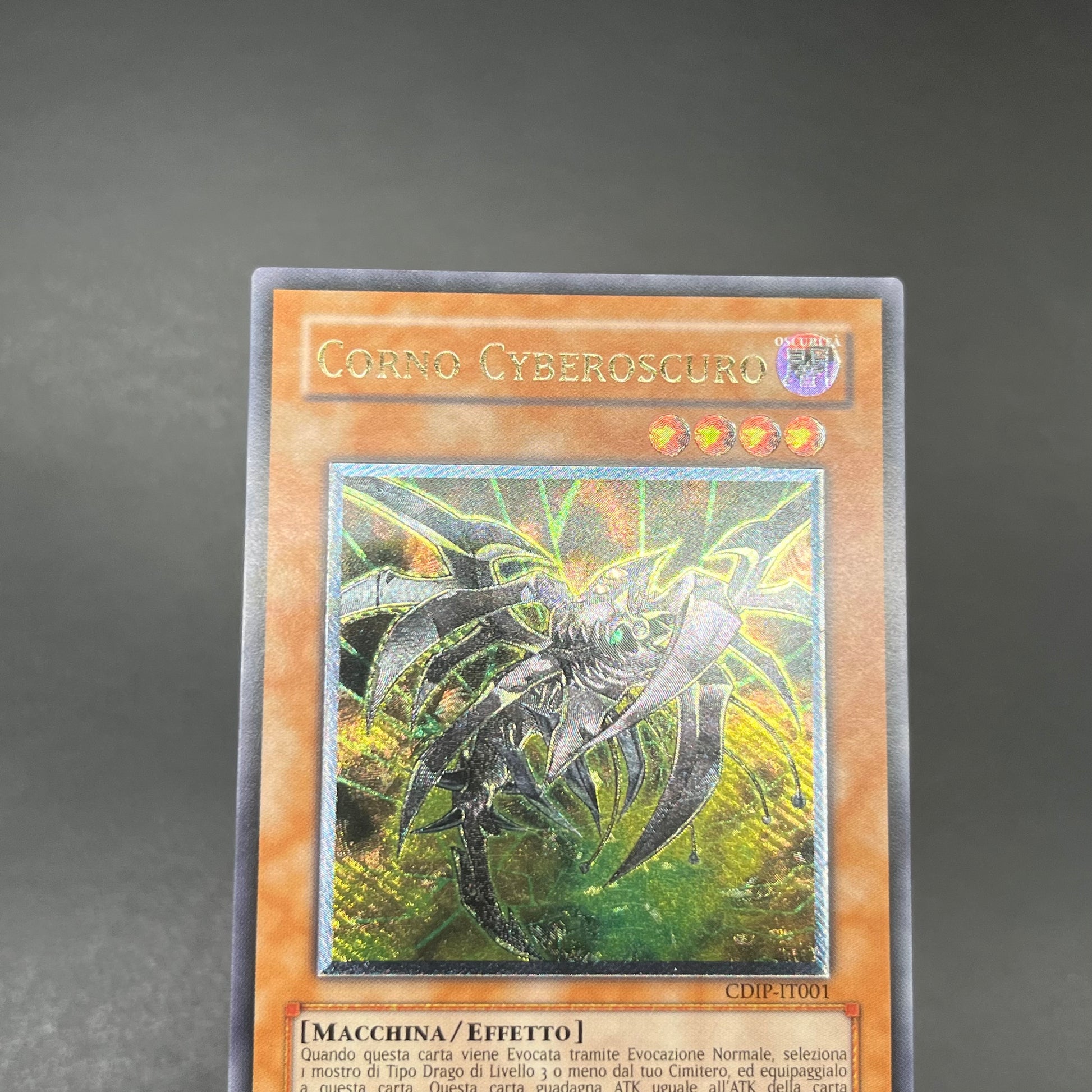 遊戯王 サイバー・ダーク・ホーン/レリーフ/イタリア/EU版 – カード 遊戯王 サイバー・ダーク・ホーン/レリーフ/イタリア/EU版 – カード
