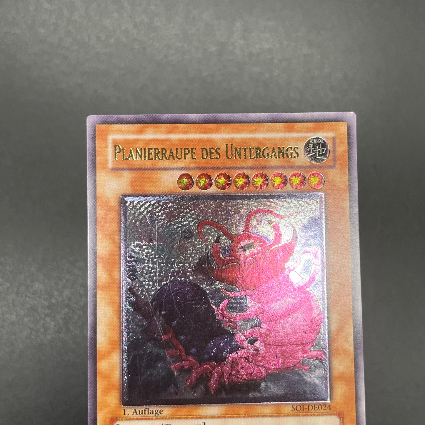 遊戯王 デビルドーザー 旧アジア版 レリーフ SOI-AE024 ☆旧 遊戯王 デビルドーザー 旧アジア版 レリーフ SOI-AE024 ☆旧