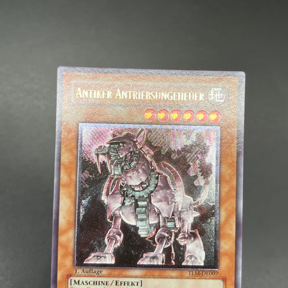 遊戯王　古代の機械獣/レリーフ/ドイツ語/1st/EU版