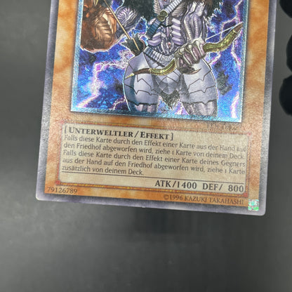 遊戯王　暗黒界の狩人 ブラウ/レリーフ/ドイツ/EU版