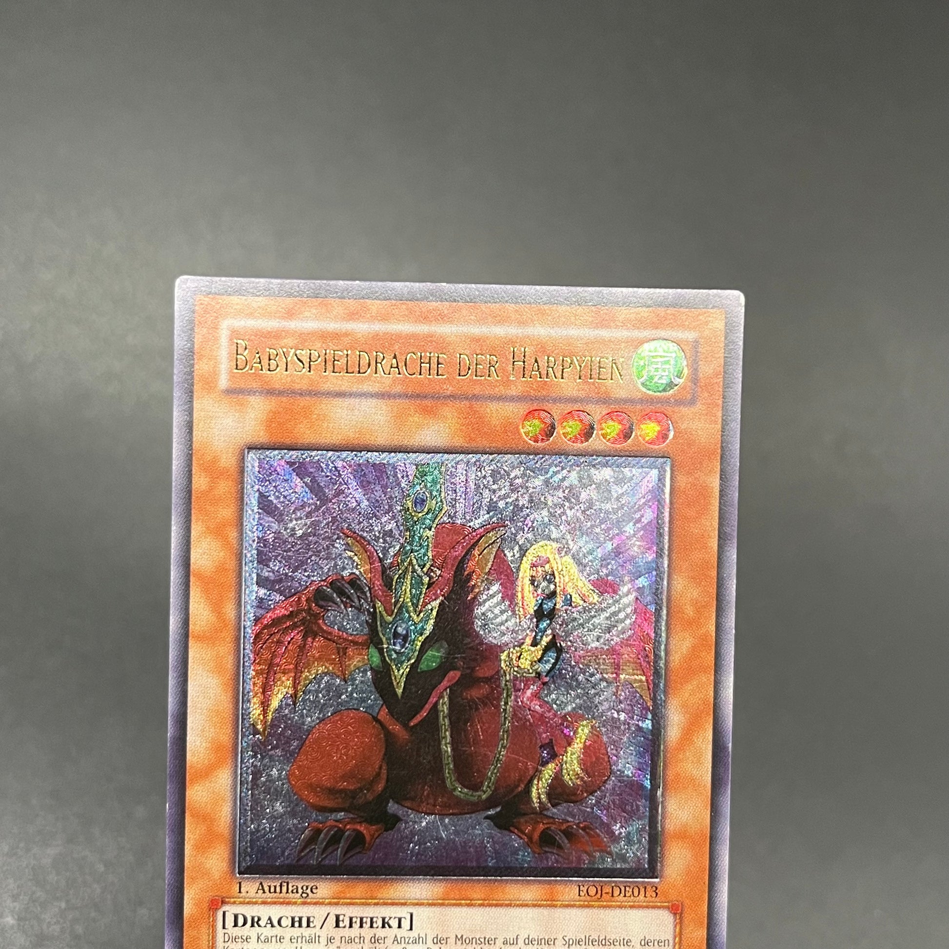 遊戯王 ハーピィズペット仔竜 ドイツ語版 レリーフ 1st 遊戯王 ハーピィズペット仔竜 ドイツ語版 レリーフ 1st