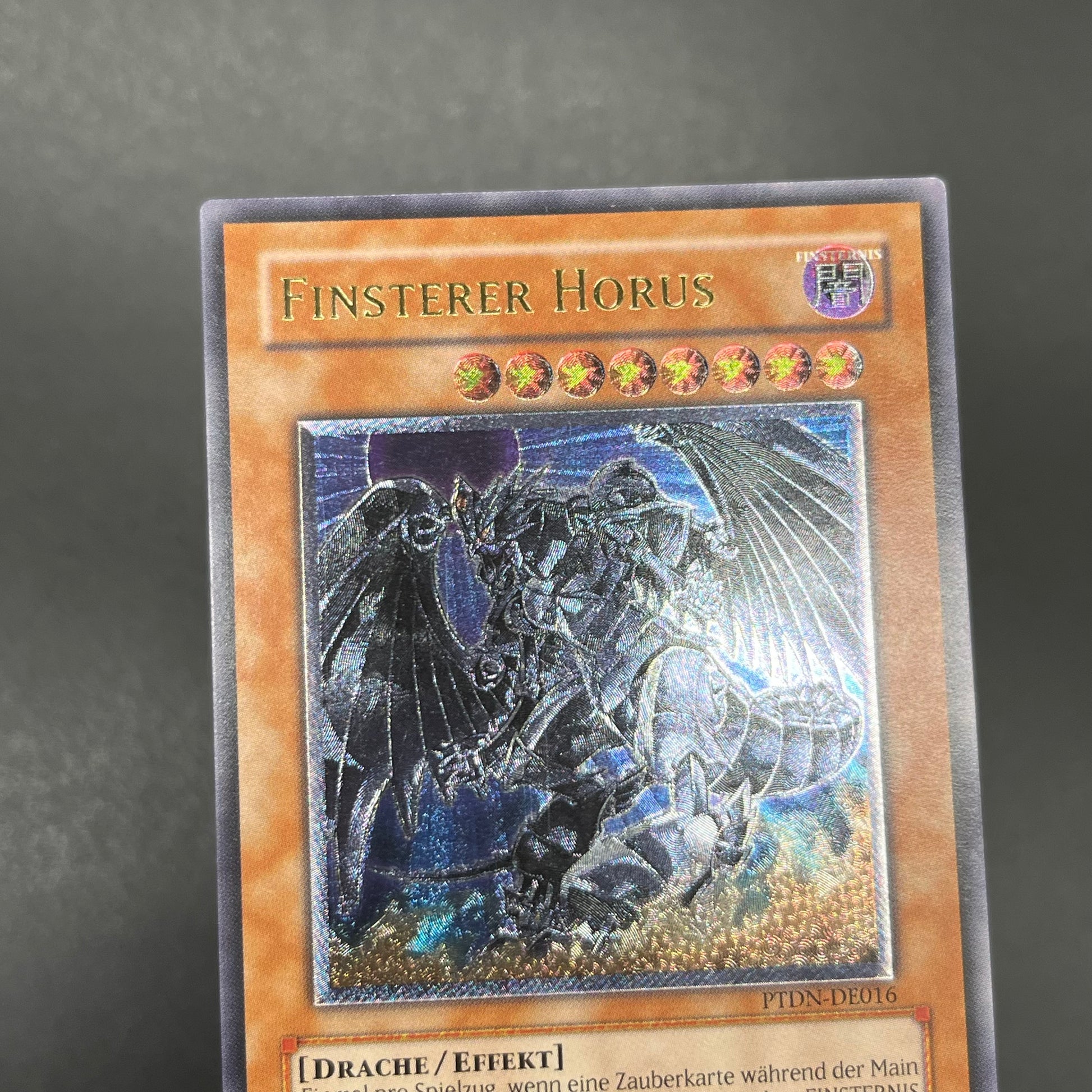 遊戯王 ダーク・ホルス・ドラゴン 英語版 レリーフ 1st PTDN-EN016 遊戯王 ダーク・ホルス・ドラゴン/レリーフ/ドイツ/EU版