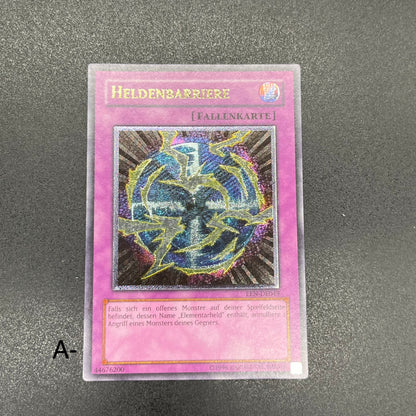 遊戯王　ヒーロー・バリア/レリーフ/ドイツ語/EU版