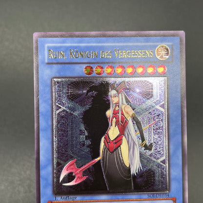 遊戯王　破滅の女神ルイン/レリーフ/ドイツ語/1st/EU版