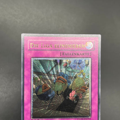 遊戯王　お家おとりつぶし/レリーフ/ドイツ語/1st/EU版