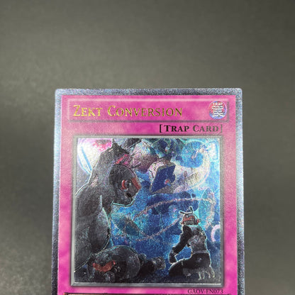 遊戯王　ゼクト・コンバージョン/レリーフ/英語/EU版