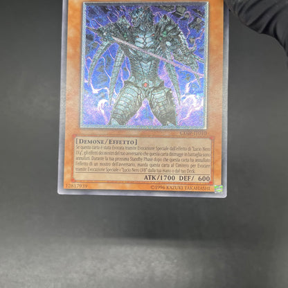 遊戯王　漆黒の魔王 ＬＶ６/レリーフ/イタリア/EU