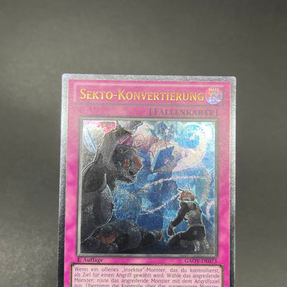 遊戯王　ゼクト・コンバージョン/レリーフ/ドイツ/1st/EU版