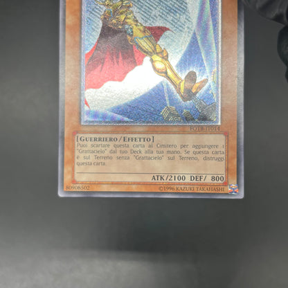 遊戯王　Ｅ・ＨＥＲＯ キャプテン・ゴールド/レリーフ/イタリア/EU版