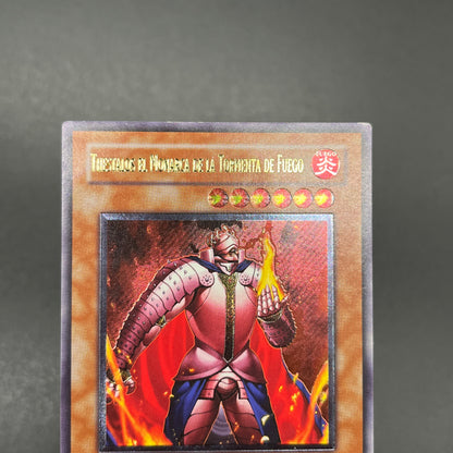 遊戯王　炎帝テスタロス/レリーフ/スペイン/EU版