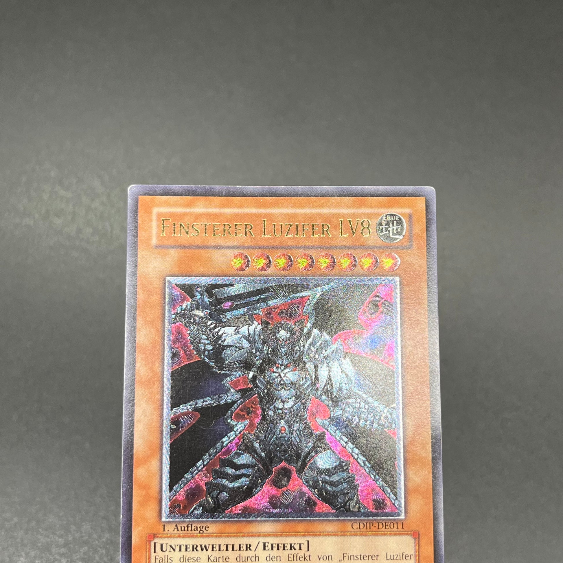 遊戯王 漆黒の魔王 ＬＶ８ レリーフ 【保存版】 - 遊戯王OCG デュエル