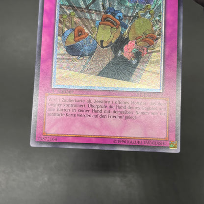 遊戯王　お家おとりつぶし/レリーフ/ドイツ語/1st/EU版