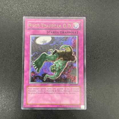 遊戯王　異次元の落とし穴/レリーフ/イタリア/EU版