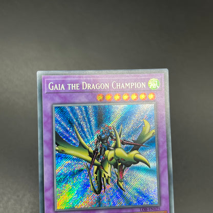 遊戯王　竜騎士ガイア/シークレット/英語/EU版