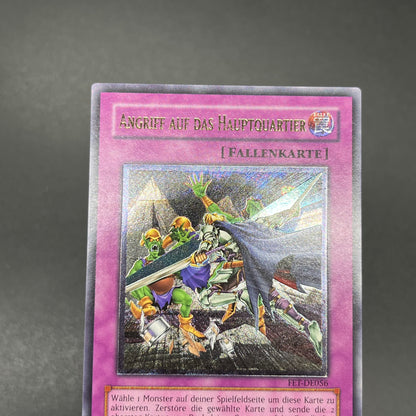 遊戯王　本陣強襲/レリーフ/ドイツ語/EU版