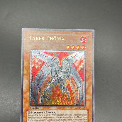 遊戯王　サイバー・フェニックス/レリーフ/ドイツ語/1st/EU版