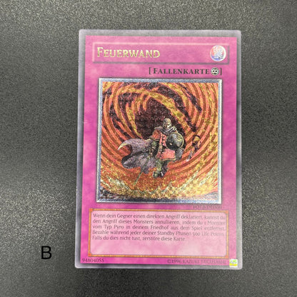 遊戯王　ファイヤー・ウォール/レリーフ/ドイツ語/EU版