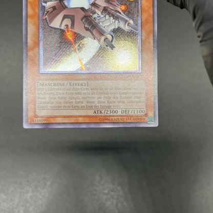 遊戯王　巨大戦艦 ビッグ・コア/レリーフ/ドイツ語/EU版