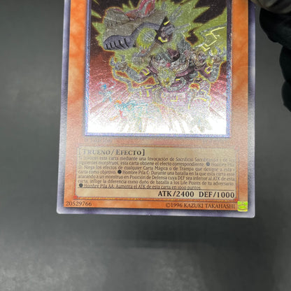 遊戯王　超電磁稼動ボルテック・ドラゴン/レリーフ/スペイン語/1st/EU版