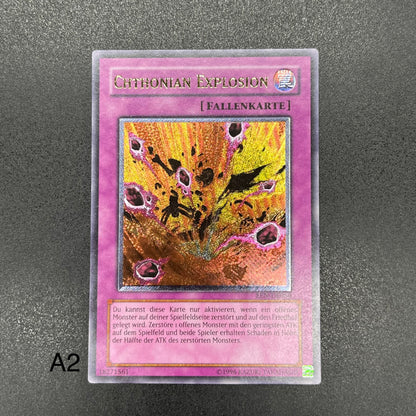 遊戯王　ヘル・ブラスト/レリーフ/ドイツ語/EU版