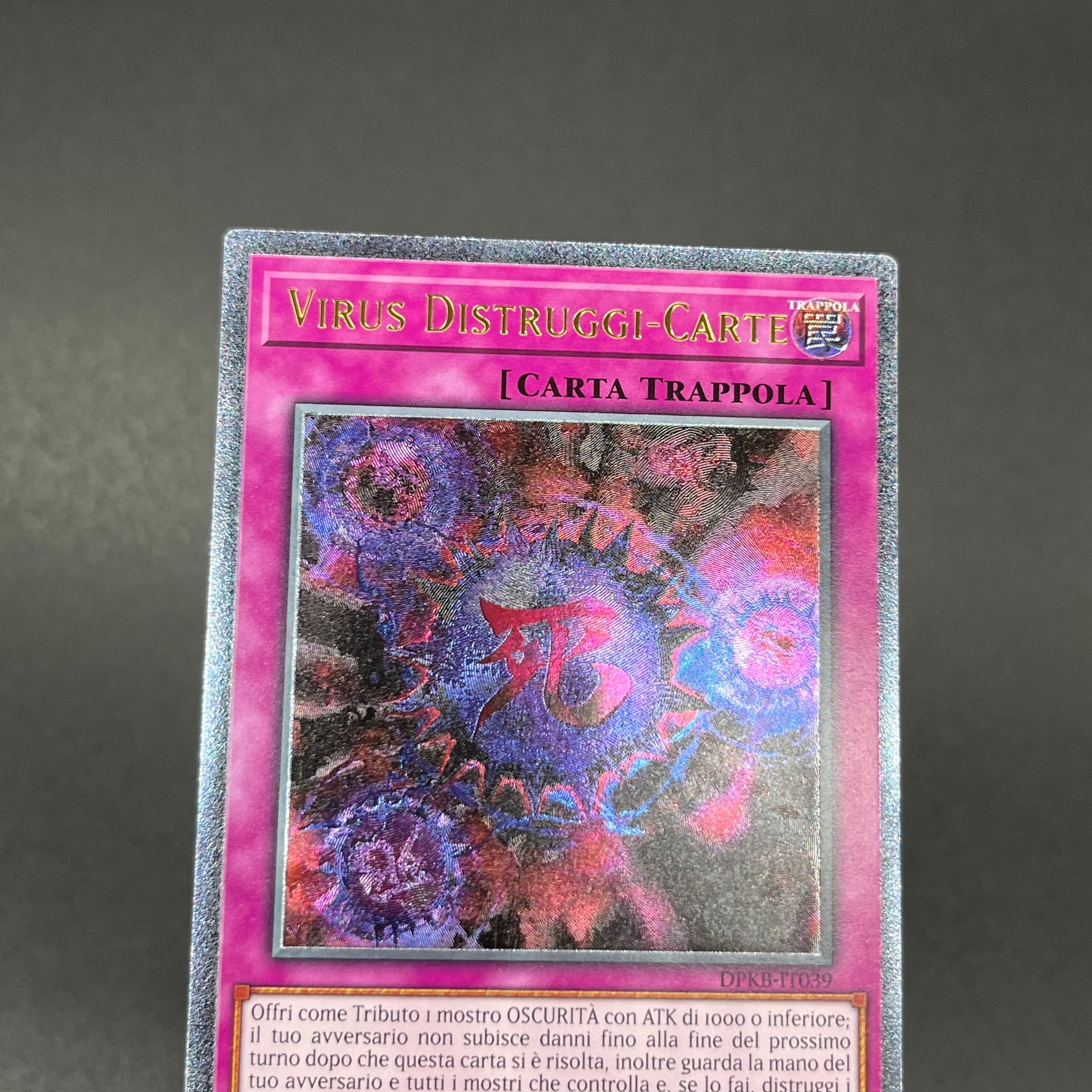 遊戯王 死のデッキ破壊ウイルス/レリーフ/イタリア/EU版 – カード 遊戯王 死のデッキ破壊ウイルス/レリーフ/イタリア/EU版 – カード