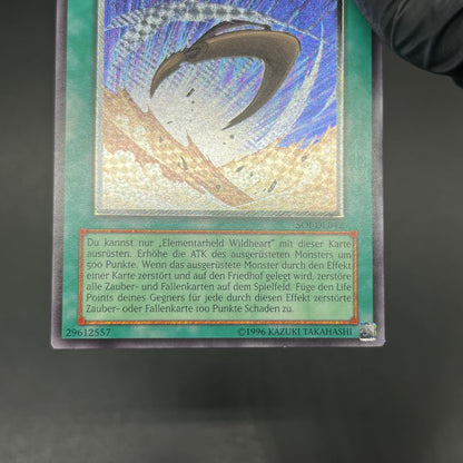 遊戯王　サイクロン・ブーメラン/レリーフ/ドイツ語/EU版